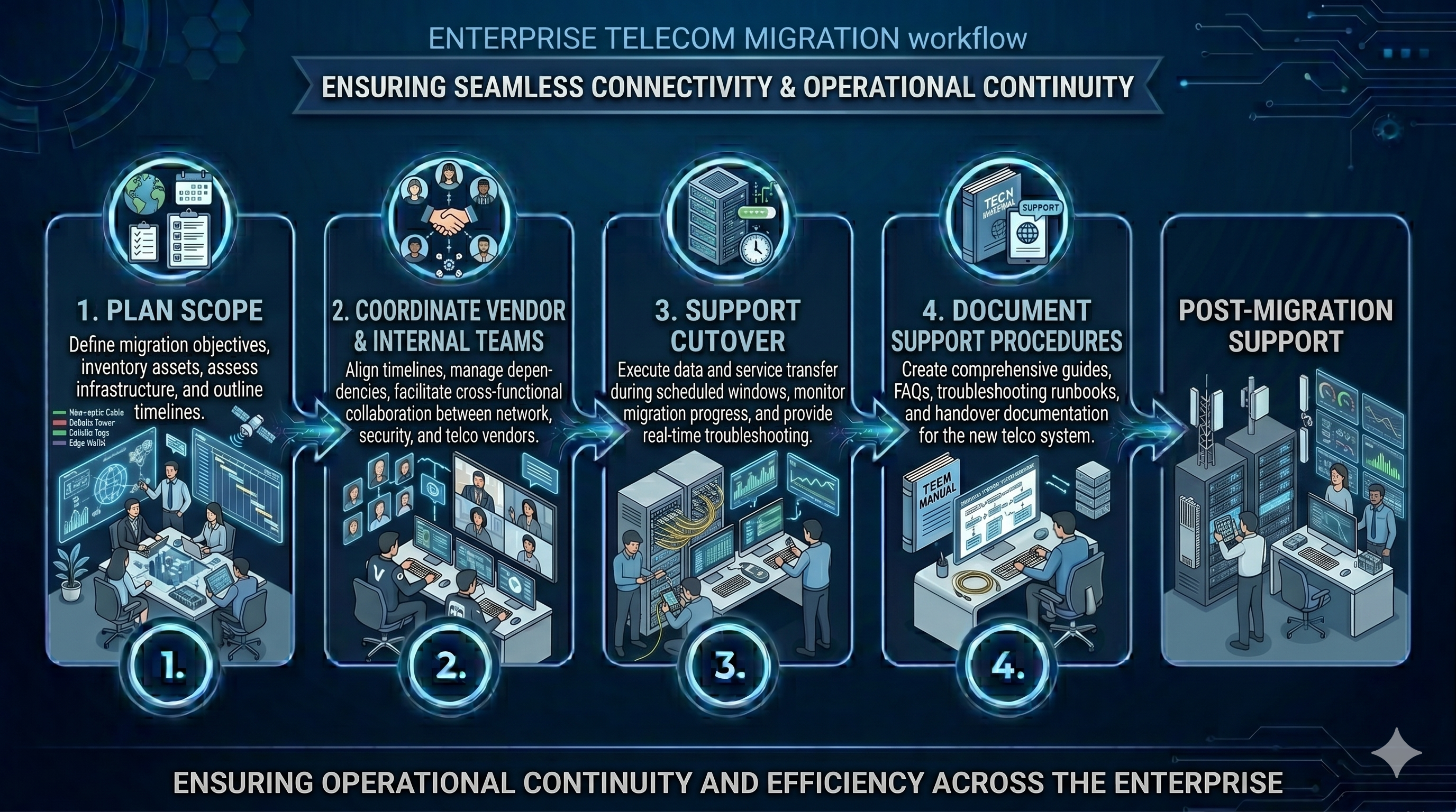 Telecom migration screenshot placeholder